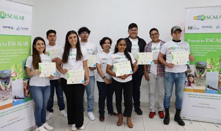 Emprendimientos liderados por jóvenes en la Región del Trifinio reciben reconocimiento e inician proceso de incubación con capital semilla