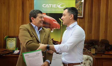 ICAFE y CATIE firman convenio para fortalecer la investigación y conservación del café en Costa Rica